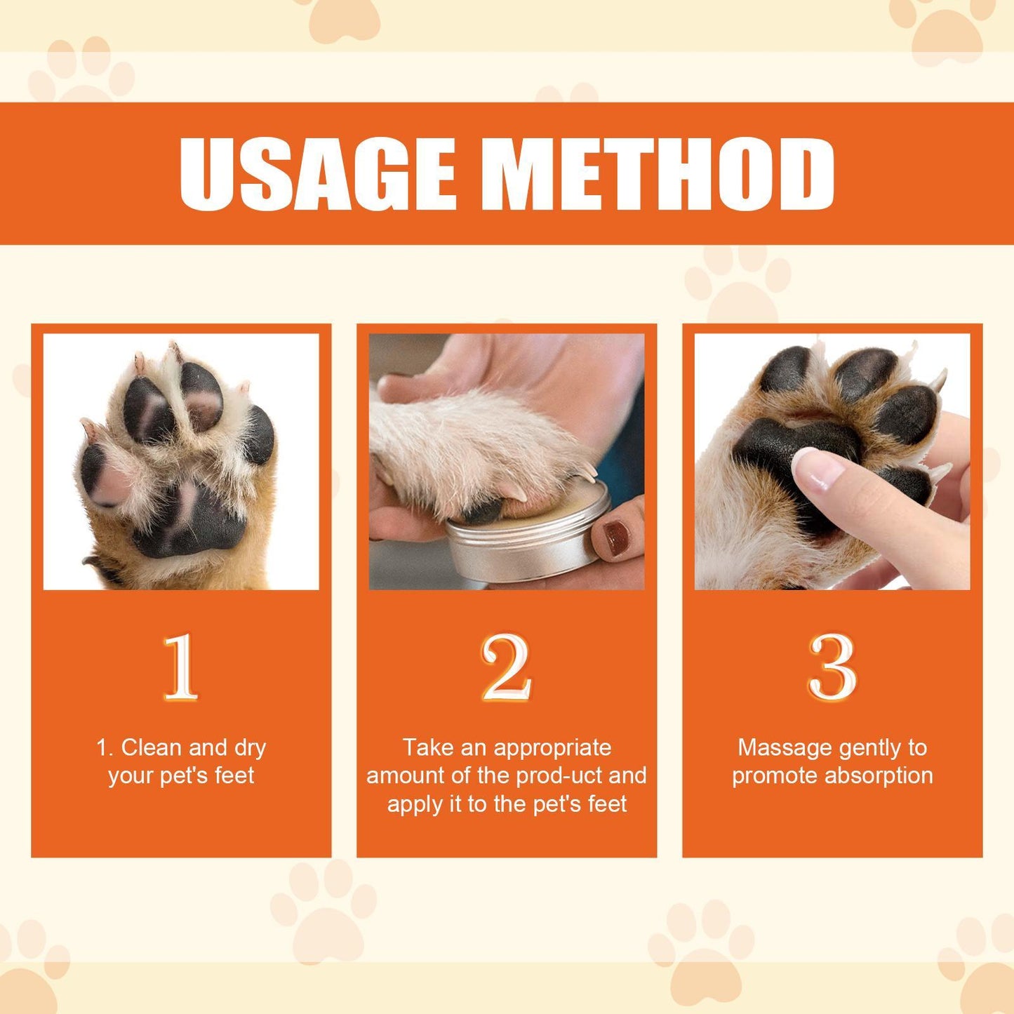 Igbang Pet Moisturizing Paw Cream For Cats And Dogs Universal Moisturizing Paw Pads Dry Crack Care Cream