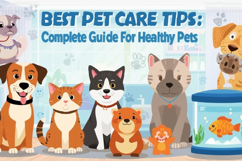 best pet care tips complete guide for healthy pets